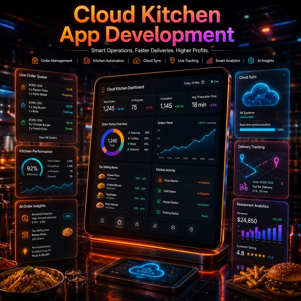 Cloud Kitchen App Development Services